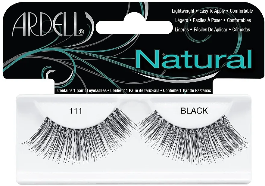Umjetne trepavice Ardell Natural Eye Lashes Black 111