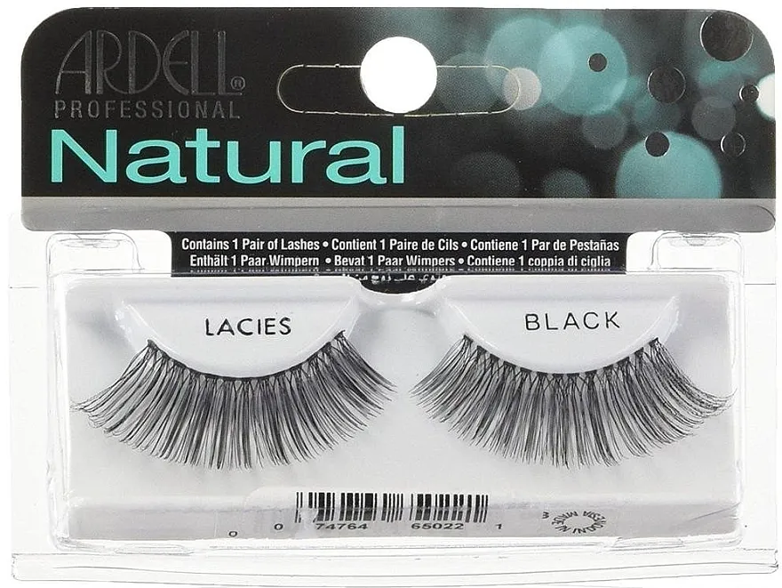 Umjetne trepavice Ardell Natural Lacies Black