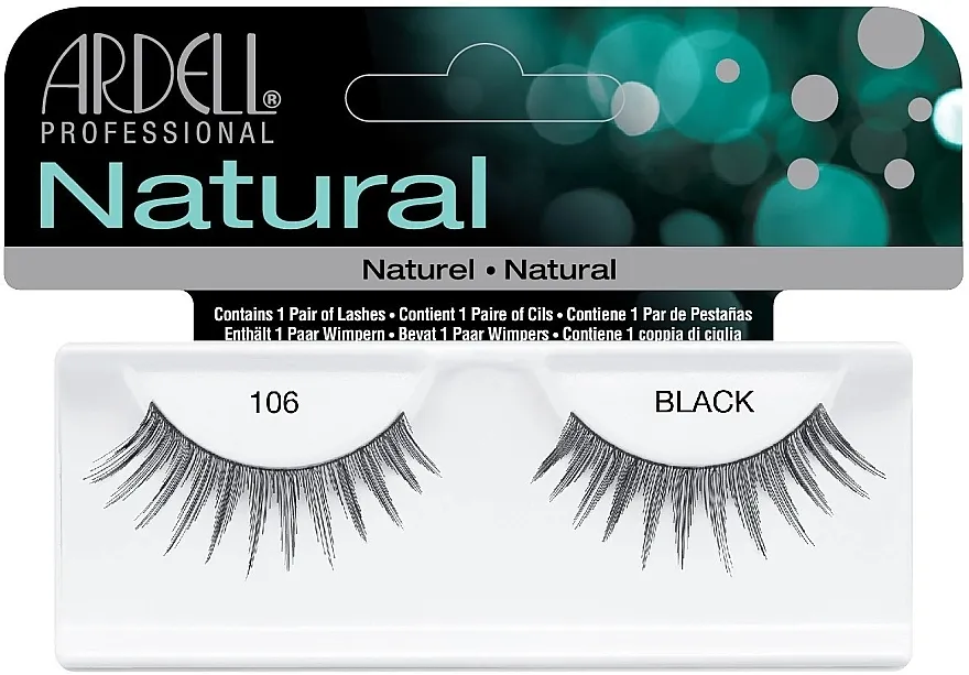 Umjetne trepavice Ardell Natural Lashes Black 106