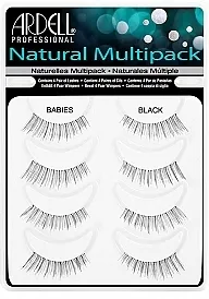 Umjetne trepavice Ardell Natural Multipack Babies Black