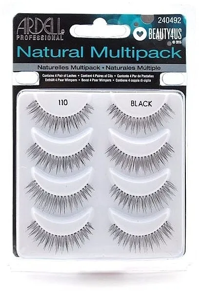 Umjetne trepavice Ardell Natural Multipack Black 110
