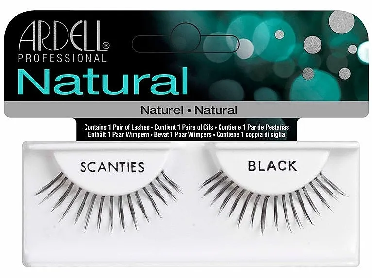 Umjetne trepavice Ardell Natural Scanties Black