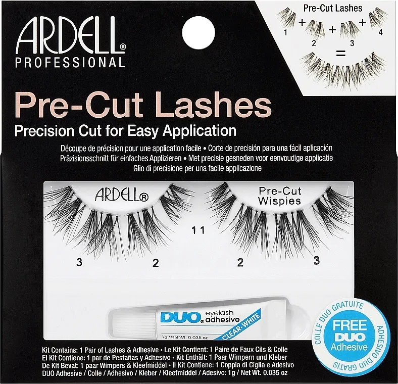 Umjetne trepavice Ardell Pre-Cut Wipies Lashes