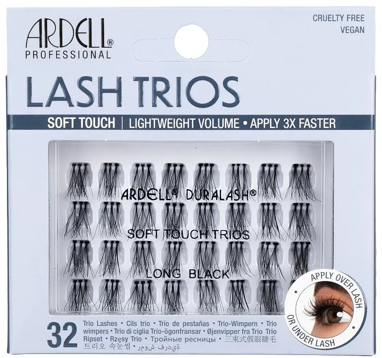 Umjetne trepavice Ardell Soft Touch Trio Individuals Long