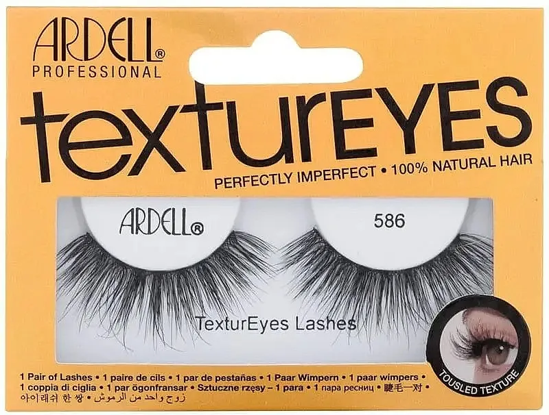 Umjetne trepavice Ardell TexturEyes 586 False Eyelashes Black