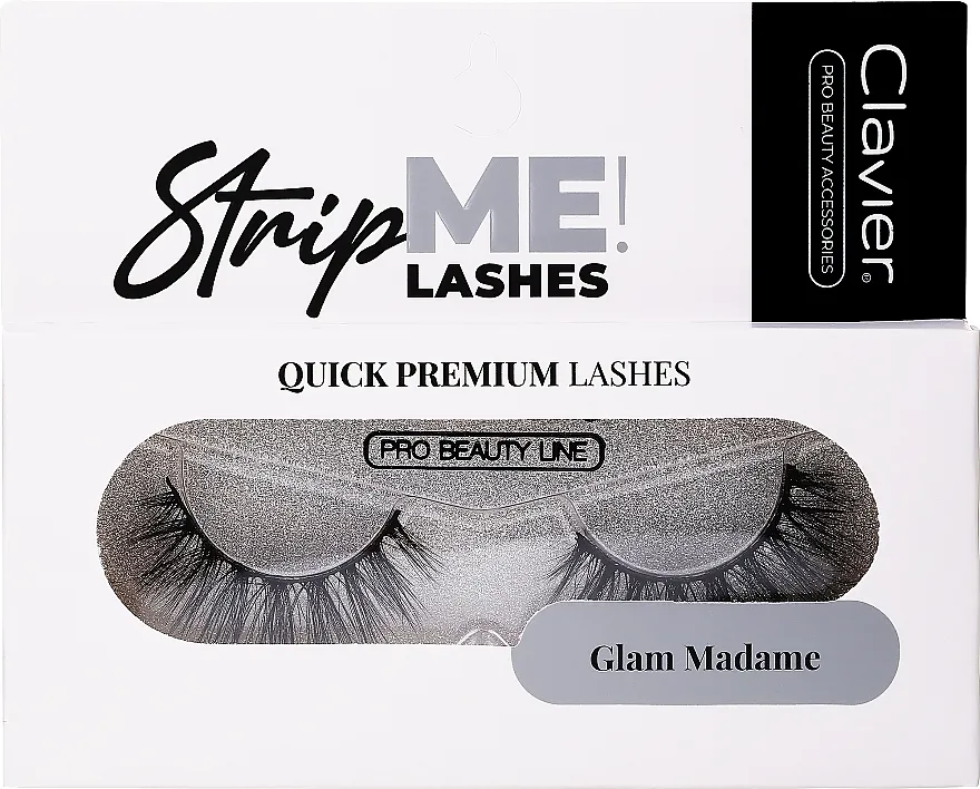 Umjetne trepavice Clavier Quick Premium Lashes Glam Madame 829