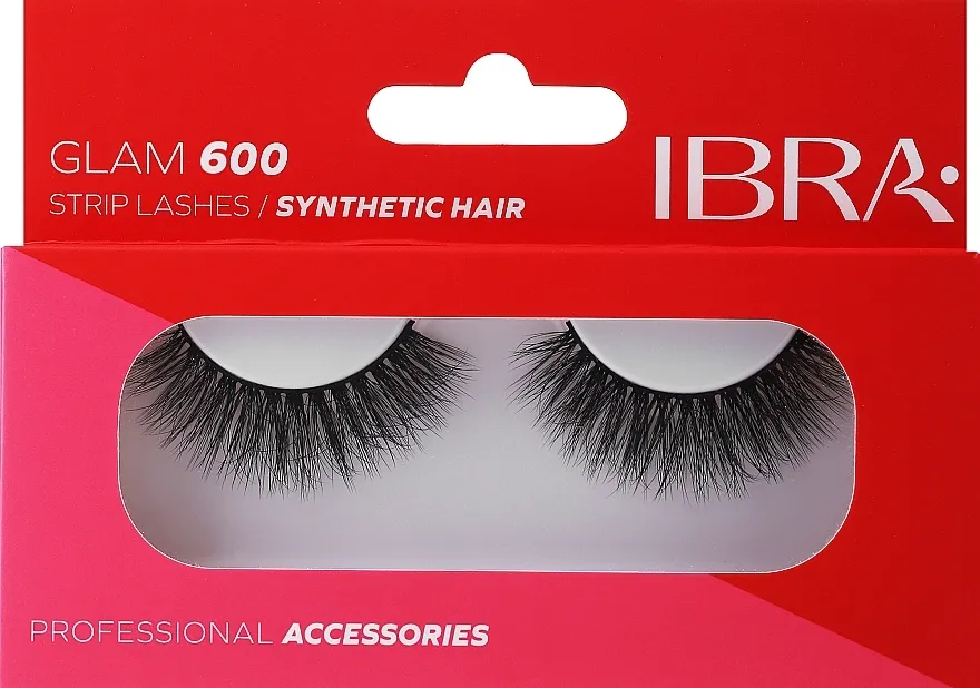 Umjetne trepavice Ibra Eyelash Glam 600 Black