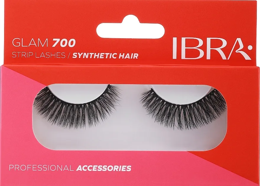 Umjetne trepavice Ibra Eyelash Glam 700 Black