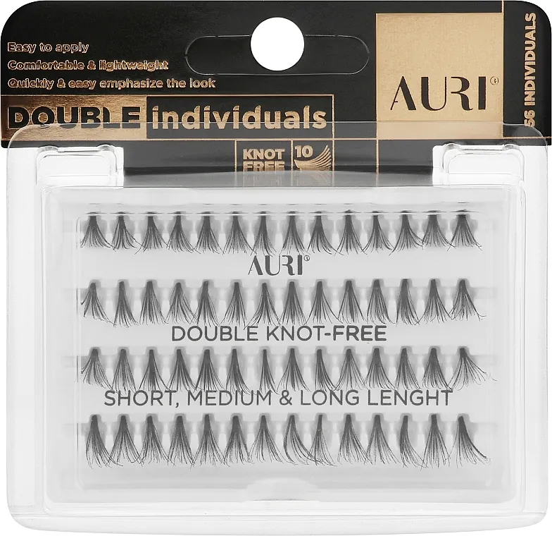 Umjetne trepavice Inter-Vion Auri Double Individuals Mix
