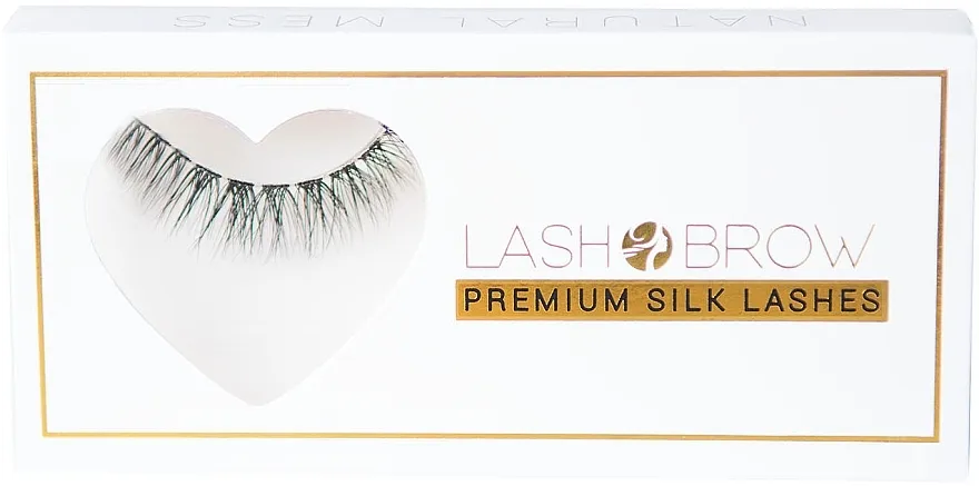Umjetne trepavice Lash Brow Premium Silk Lashes Natural Mess