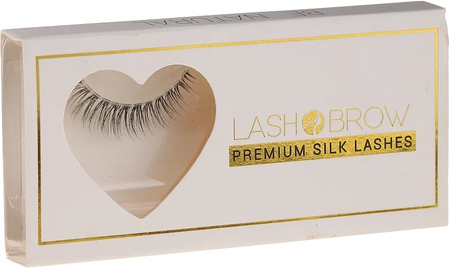 Umjetne trepavice Lash Brown Premium Silk Lashes Be Natural