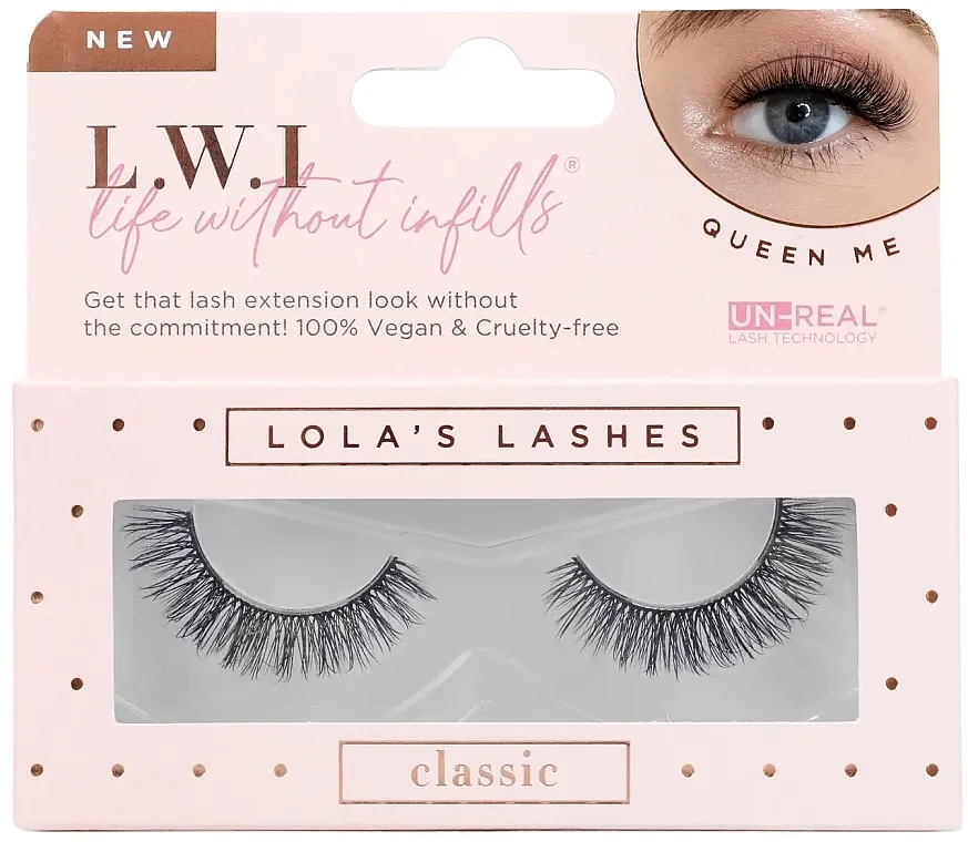Umjetne trepavice Lola's Lashes Queen Me Strip Lashes