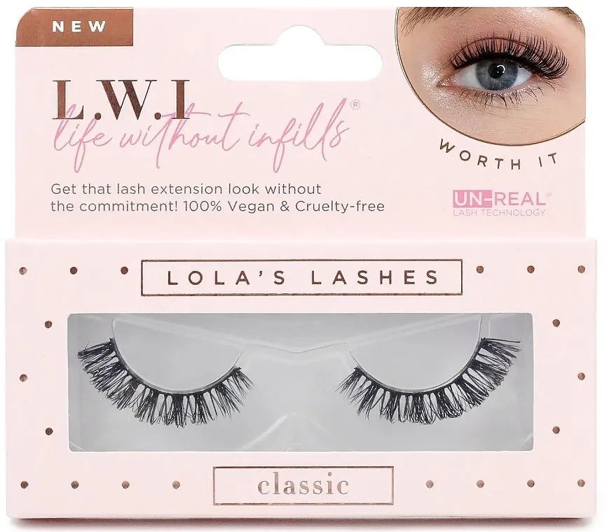 Umjetne trepavice Lola's Lashes Worth It Strip Lashes