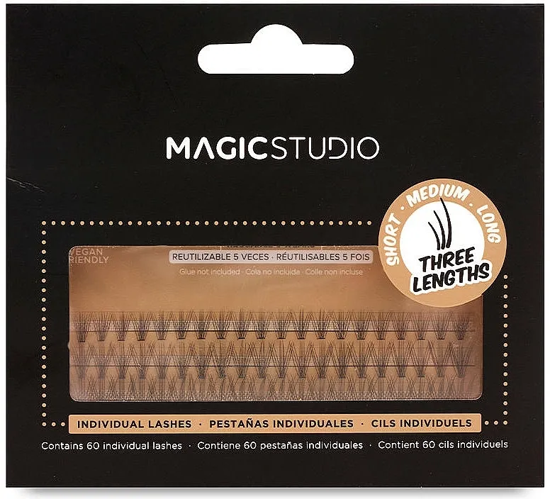 Umjetne trepavice Magic Studio Individual False Eyelashes Mix Sizes