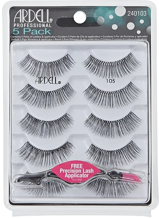 Umjetne trepavice s aplikatorom Ardell Black Lashes 105