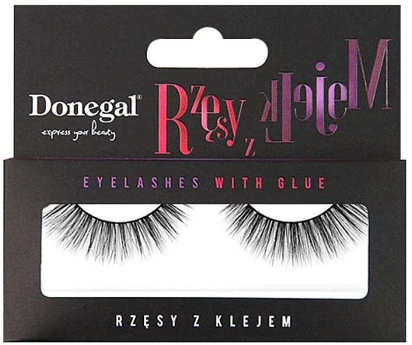 Umjetne trepavice sa ljepilom, 4474 Donegal Eyelashes