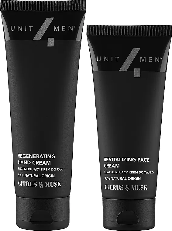 Unit4Men Citrus&amp;Musk (cr/50ml + h/cr/75ml) Set