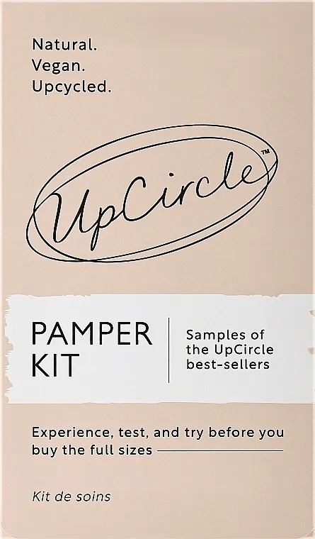 UpCircle Pamper (mask/3ml + ton/2.5ml + cr/3ml + balm/3ml + ser/1.5ml + eye/cr/1ml + b/cr/5ml) Set