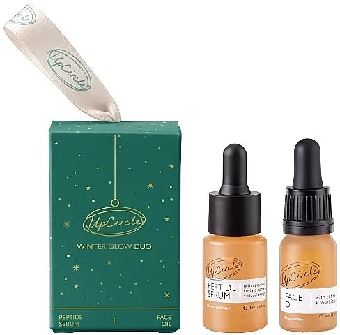 UpCircle Winter Glow Christmas Bauble Gift Set (f/ser/15ml + f/oil/10ml)