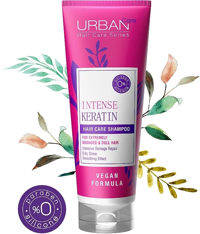 Urban Care Intense &amp; Keratin Shampoo Šampon za kosu sa intenzivnim keratinom