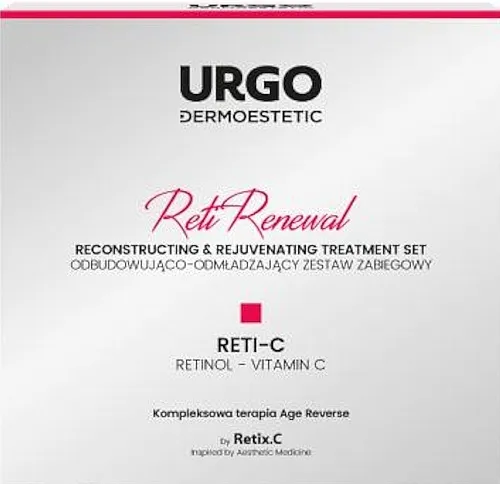 Urgo Dermoestetic Reti Renewal Reconstructing &amp; Rejuvenating Treatment Set Set, 7 proizvoda