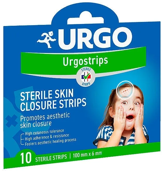Urgo Urgostrips Seam strips, 10 x0.6 cm