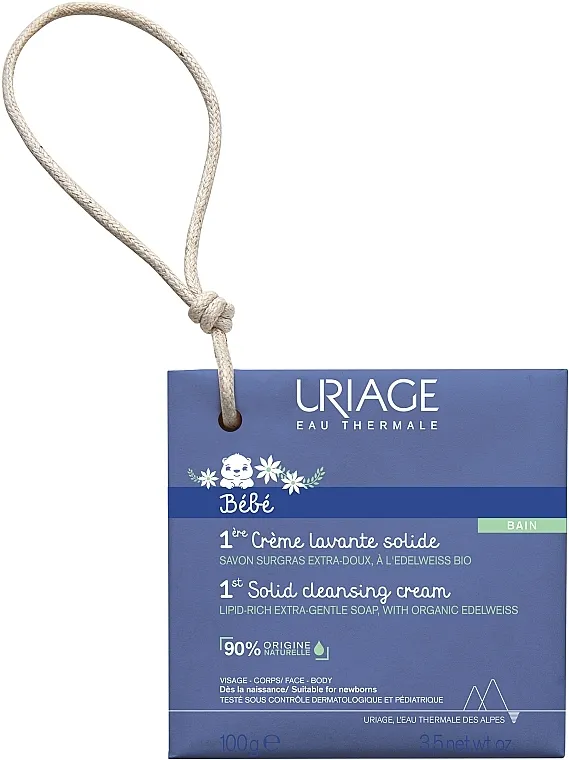 Uriage Baby 1st Solid Cleansing Cream Čvrsta dečija krema za čišćenje