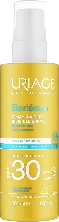 Uriage Bariesun Protective Spray SPF 30 Nevidljivi zaštitni sprej za lice i telo