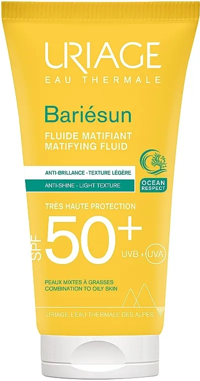 Uriage Bariésun Mat Fluide SPF50+ Matirajući fluid za sunčanje