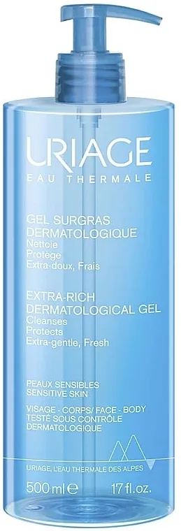 Uriage Dermatological Cleanser Gentle Foaming Gel Dermatološki gel za čišćenje