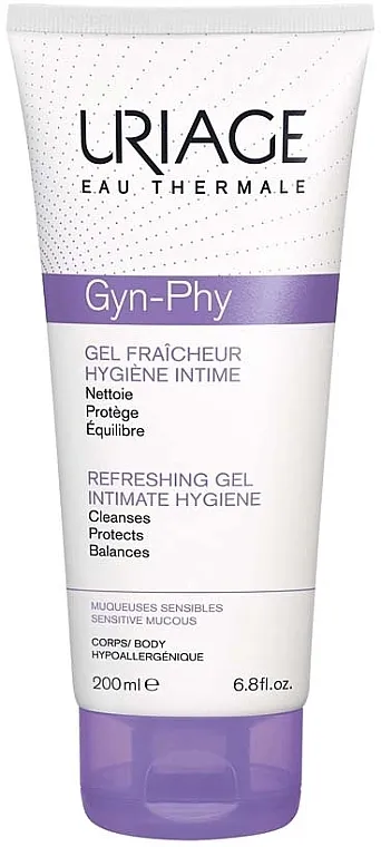 Uriage Gyn-Phy Intimate Hygiene Protective Cleansing Gel Osvježavajući gel za intimnu higijenu