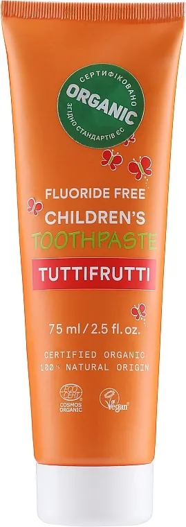Urtekram Childrens Toothpaste Tuttifrutti Dječja pasta za zube "Tutti-Frutti"