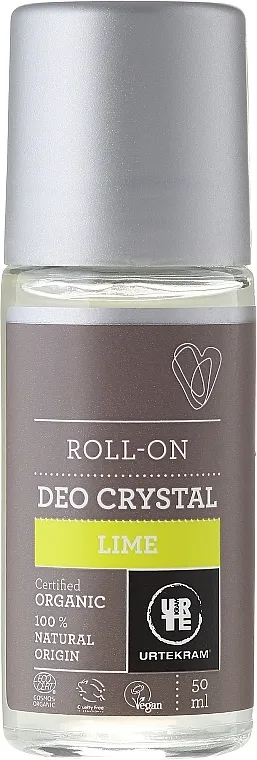 Urtekram Deo Crystal Lime Roll-on dezodorans "Limeta"