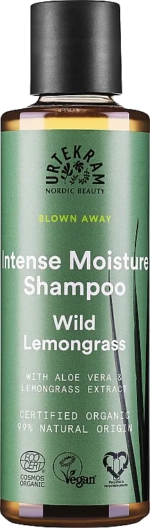 Urtekram Wild lemongrass Intense Moisture Shampoo Organski šampon za kosu "Divlja limunska trava"