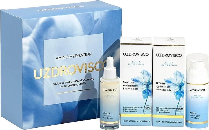 Uzdrovisco Amino Hydration (f/ser/30ml+f/cr/50ml) Set