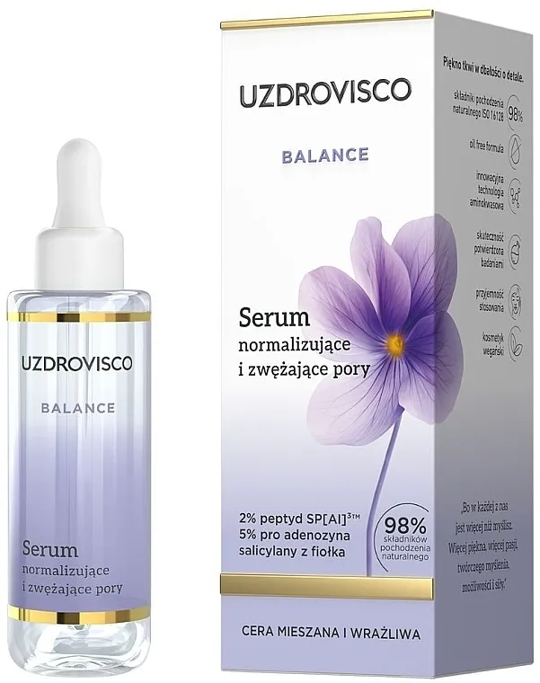 Uzdrovisco Balance Serum Normalizujući serum za sužavanje pora