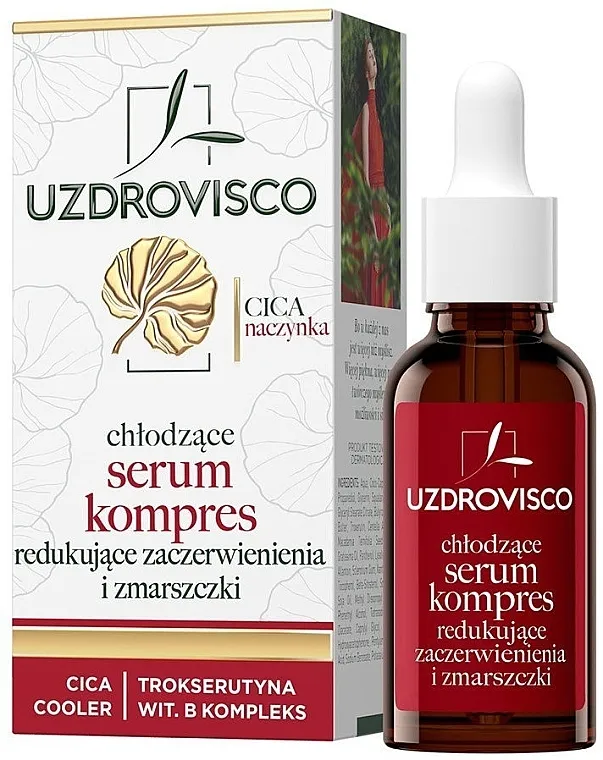 Uzdrovisco Cica Vascular Cooling Compress Serum Hladni serum-kompres za smanjenje crvenila i bora