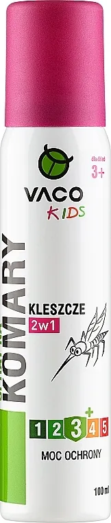 Vaco Kids Sprej protiv komaraca i krpelja za djecu