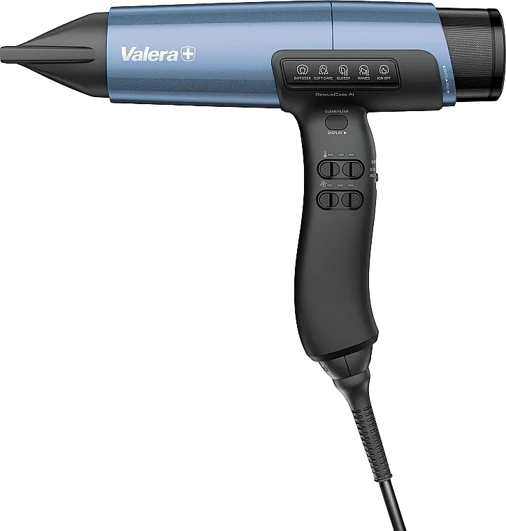Valera Genius Care AI Pacific Blue Metallic Profesionalni fen za kosu, 501.50 GA PB, plava