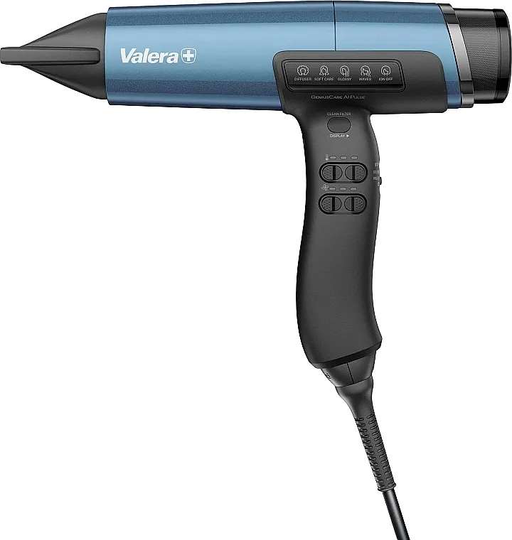 Valera GeniusCare AI Pulse Pacific Blue Metallic Profesionalni fen za kosu