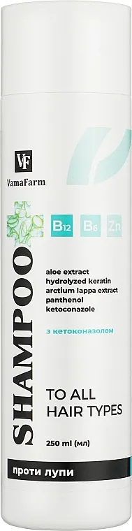 VamaFarm Šampon protiv peruti s ketokonazolom