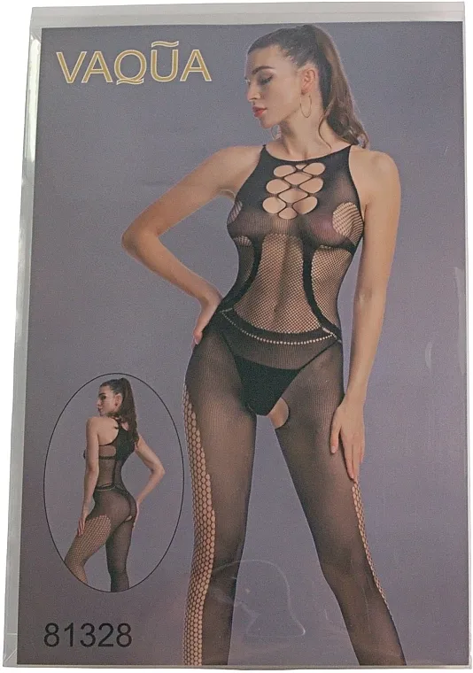 Vaqua Bodystocking 81328, crna