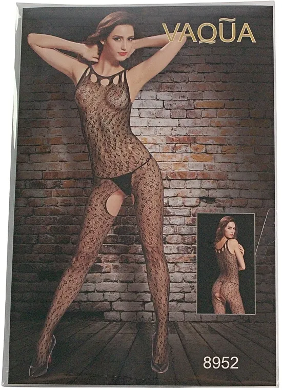 Vaqua Bodystocking 8952, crna