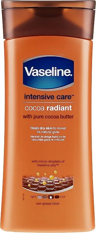 Vaseline Intensive Care Cocoa Radiant Lotion Hidratantni losion za tijelo