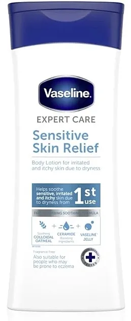 Vaseline Sensitive Skin Relief Hidratantno mleko za telo