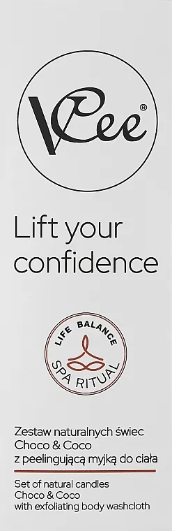Vcee Lift Your Confidence (candle/80g + candle/100ml) Set