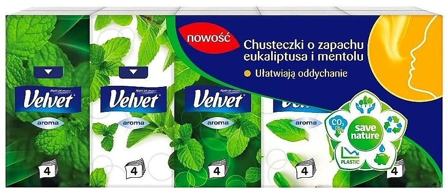 Velvet Aroma Četvoroslojne maramice za nos