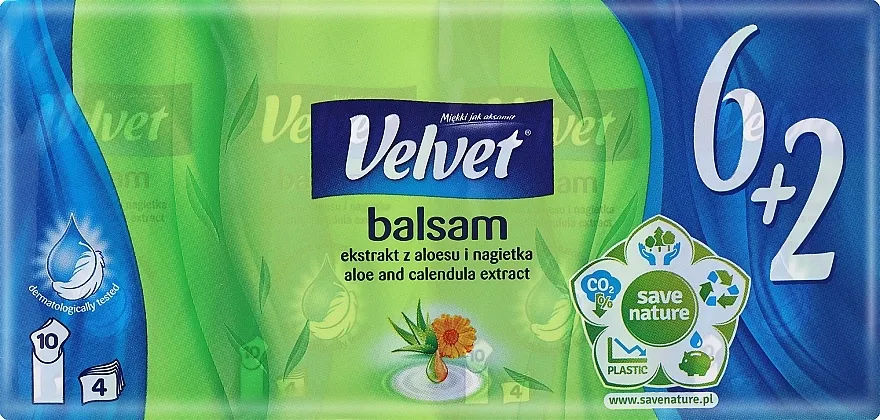 Velvet Balsam Tissue Četvoroslojne salvete