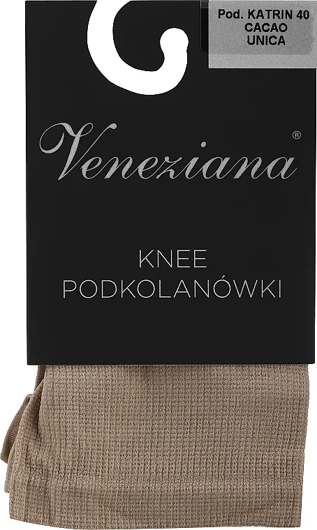 Veneziana Dokolenice "Katrin" 40 Den, cacao