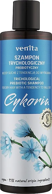 Venita Cykoria Trichological Prebiotic Shampoo Trichološki šampon sa prebiotikom za suvu kosu sklonu opadanju